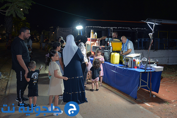 فعاليات ليلية باحضان الطبيعة في وادي قانا في جلجولية